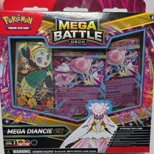 Pokémon TCG Mega Diancie EX Mega Battle Deck – Factory Sealed